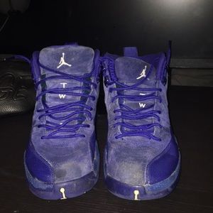 Jordan retro 12 deep royal blue size 8